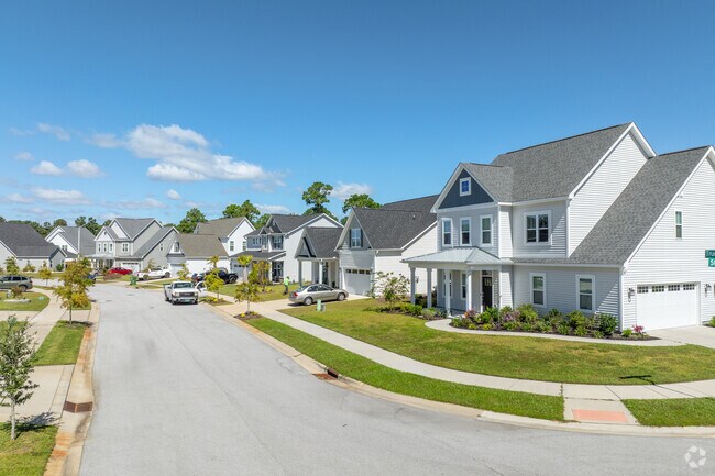 Colonial revival homes sell in the $500,000 range in Pine Hollow.