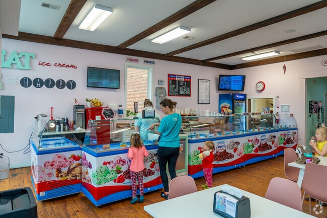 Scoops On Main is a popular ice cream destination for Youngsville residents.