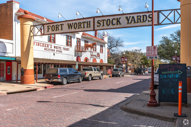 Stockyards National Historic District in Fort Worth