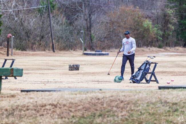 Residents of Hampton Sted-Mountain Brook can practice their swing at Smiley's Golf Center.