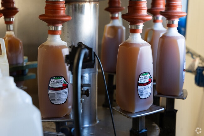 Come to MacQueen's in Holland for some homemade apple cider.
