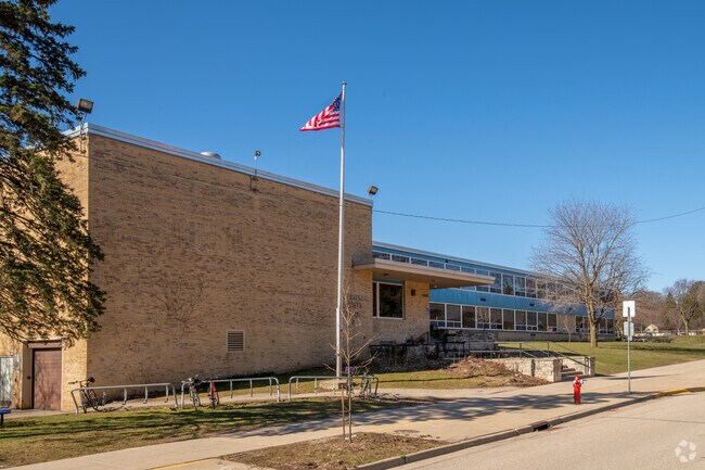 Cherokee Heights School, the middle school off Midvale & Cherokee Drive, earns a B.