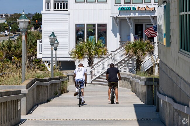 You can rent a bike and explore everything that Wrightsville Beach has to offer.