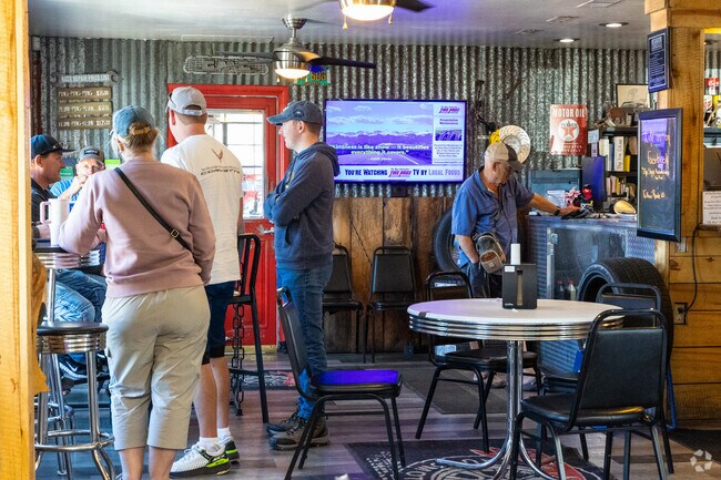 Residents enjoy Route 65’s automobile themed interior.