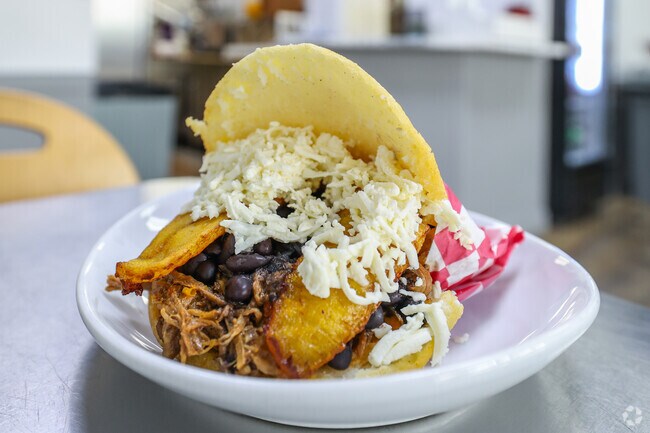 Order the Pabellon at Arepaso Venezuelan Cafe in Southridge Estates.