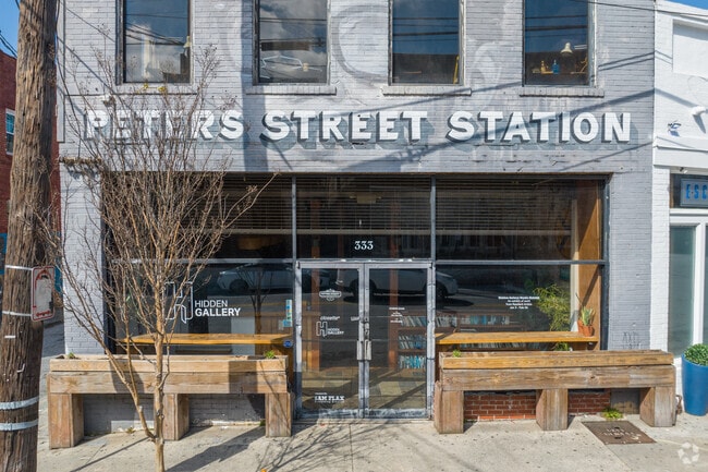 Peters Street Station hosts many events and art shows in Castleberry Hill.