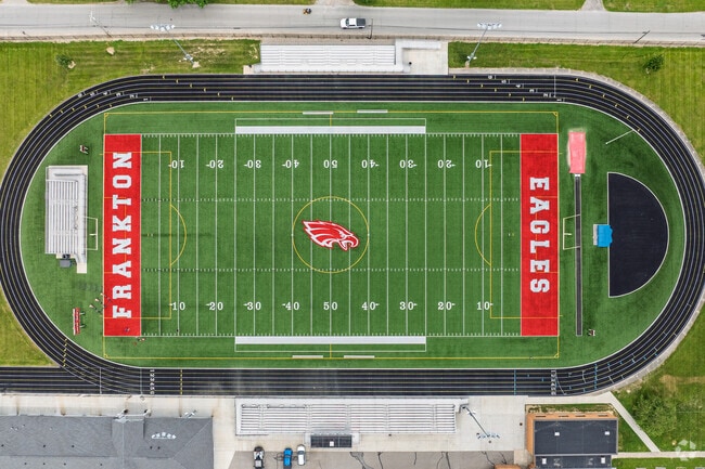 Frankton Jr Sr High School is home to the Eagles.
