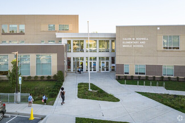 Calvin M. Rodwell Elementary/Middle is the heart of education at Howard Park.