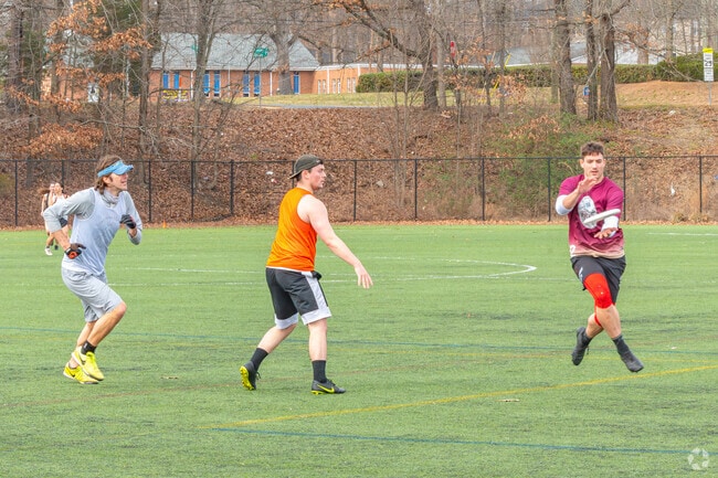 Benjamin Benson people love their outdoor activities like a game of ultimate frisbee.