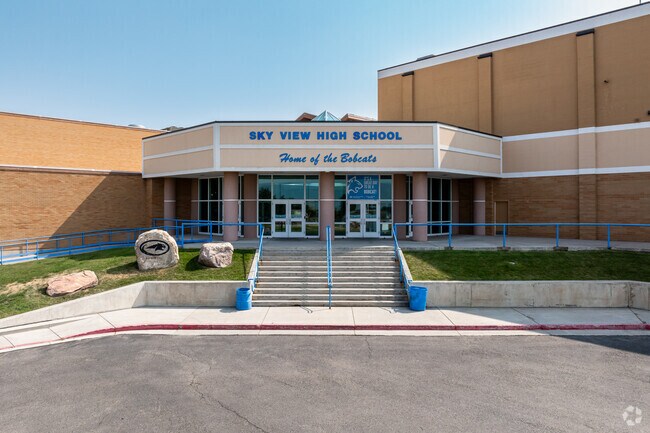 Sky View High School is a proud symbol of academic excellence, school spirit, and community pride.