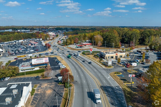 Residents can head to Bill Arp Rd for a variety of retail, shops, and restaurants.