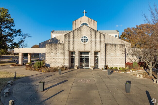 Christ the King Catholic Church in Southaven broke ground on this beautiful church in 2002.