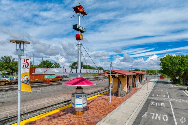 Los Chavez residents can hop on the Rail Runner in Belen and ride as far north as Santa Fe.