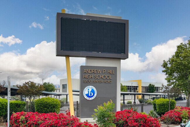 Andrew P. Hill High School was one of the first schools to open in the East Side district.