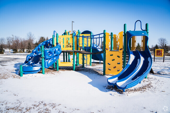 The playground is a hit at Coy Elementary.
