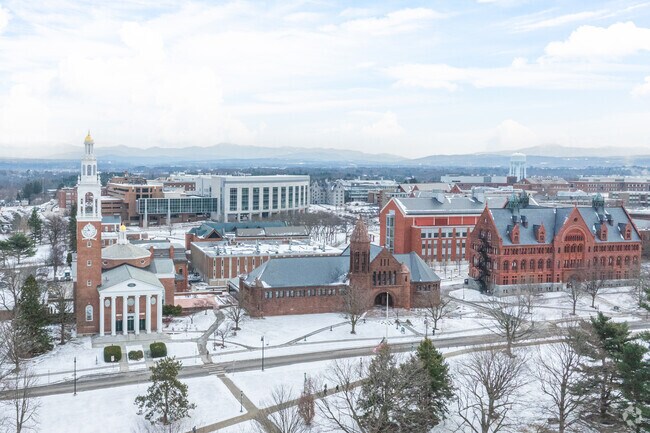 UVM and its Medical Center occupy the same campus in Burlington.