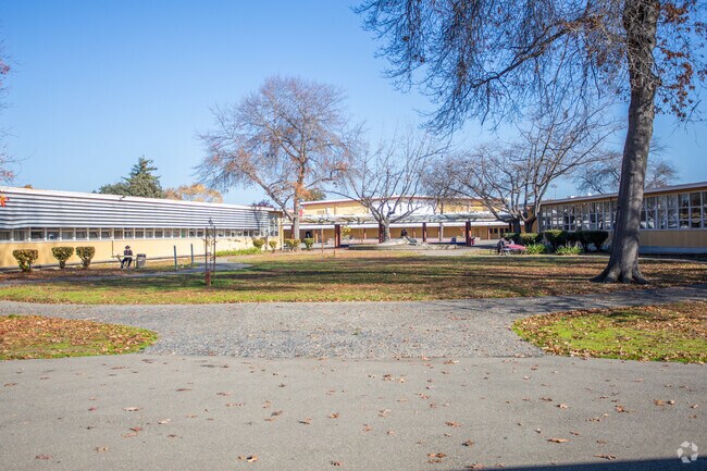 There are about 150 students in the Brenkwitz High School in Hayward.
