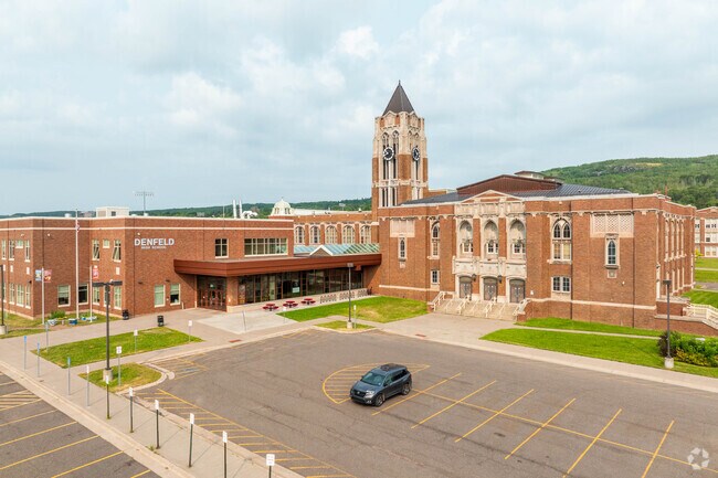 Denfeld High School offers AP® coursework and exams.