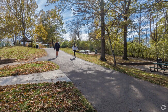 Walkers love Conway Parks many trails.