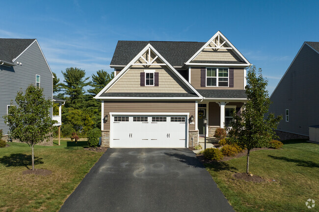 A new but traditional style home on a quiet Bishop street.