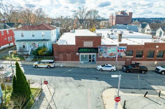 Students of Jamaica Plain can attend Egleston Community High School.