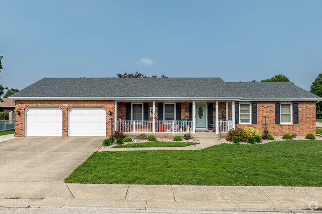 Classic ranch style homes can be found in abundance throughout Manteno.