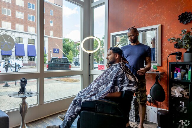 Macon's T & Co. Hair Spa Salon provides expert stylists and a relaxing, modern environment.