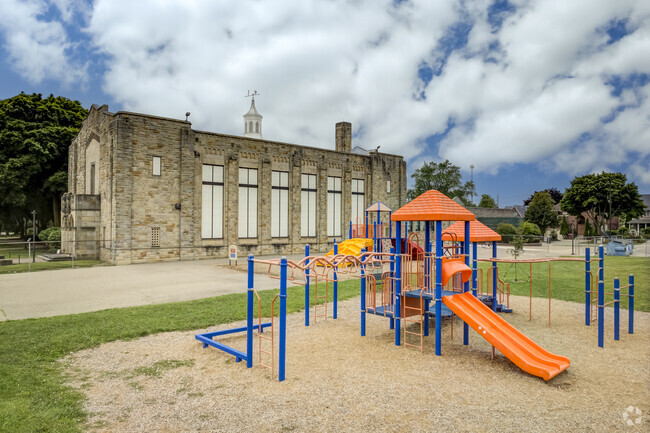 Children can easily walk or bike to Oakman Elementary School.