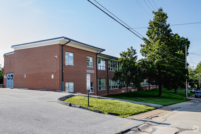 Griffith Elementary School building alt view in Ferguson.