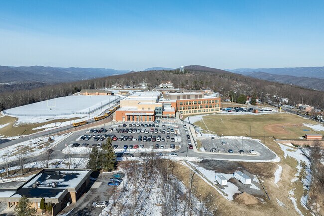 Allegany High School serves the Cumberland area.