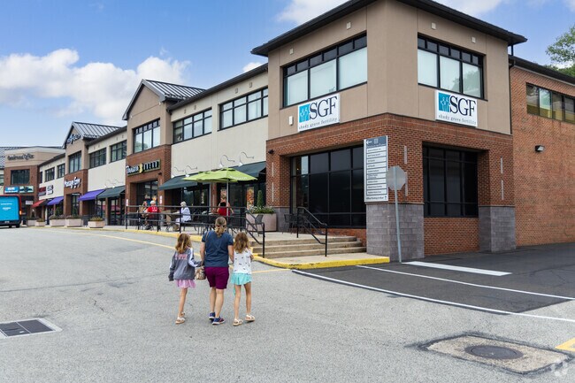 The Noble Town Center near Rockledge offers a myriad of shops and restaurants for families to explore.