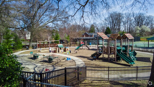 The playground at Friendship Park is a great place for the neighborhood kids.