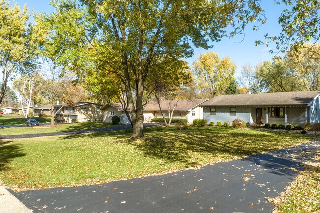 Hartland has few pockets of residential areas where the homes are spaced closer together.