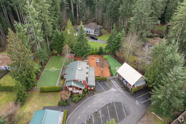 Snoqualmie Springs School aerial view.