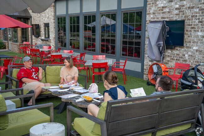 Enjoy time with friends at La Paz.