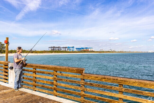 Fishing is one of the many water activities you'll find in North Beach.