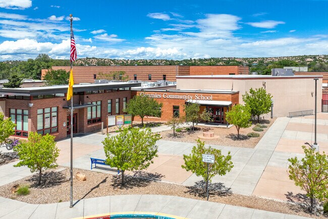 Gonzales Elementary School is located in Santa Fe, New Mexico.