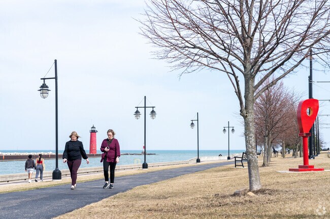 Take a walk on Kenosha's beautiful waterfront.