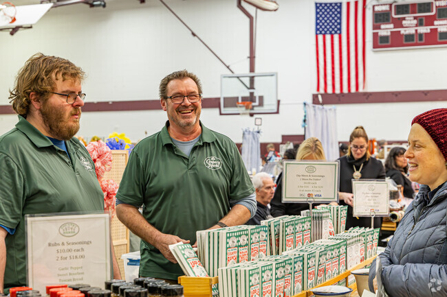 Have a laugh with friends at the Wayne Jinglefest Craft Fair.