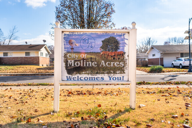 The Moline Acres neighborhood has nearly 2,500 residents.