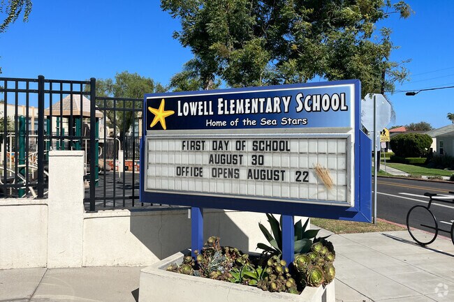 Lowell Elementary School is home of the Sea Stars.
