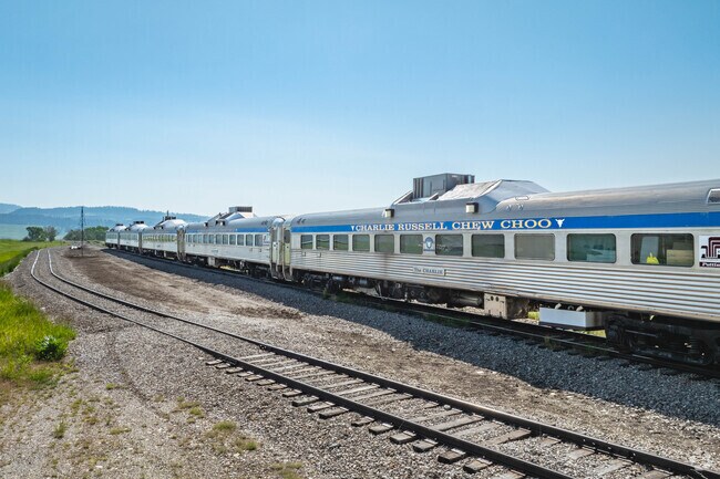 The Charlie Russel Chew Choo train has plenty of entertainment for Lewistown residents to enjoy.