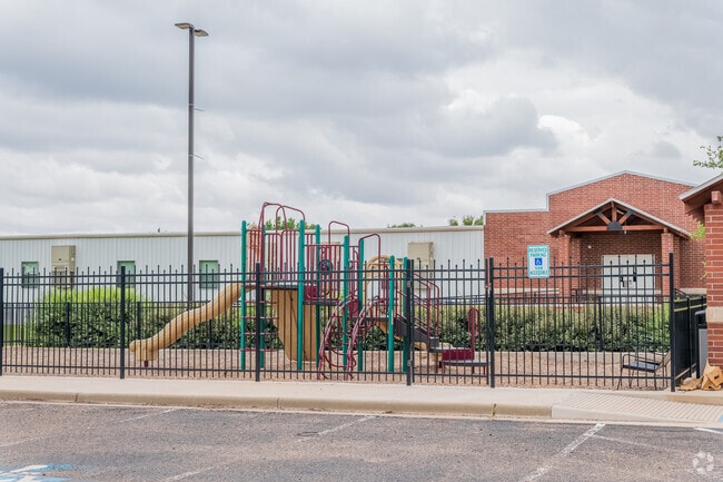 Kingdom Preparatory Academy offers a playground for kids.