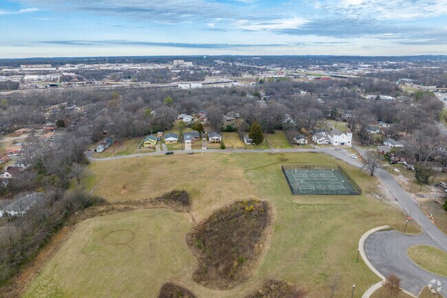 Carrie A. Tuggle Elementary School has room for kids to run and play.