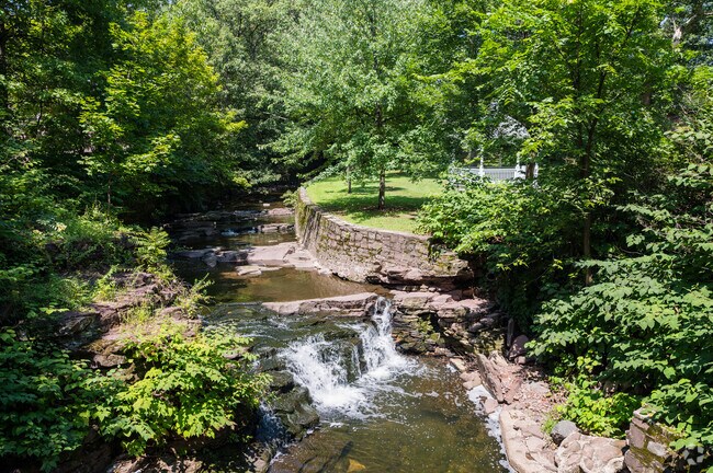 Second River flows through Glen Ridge, connecting to the Passaic River.