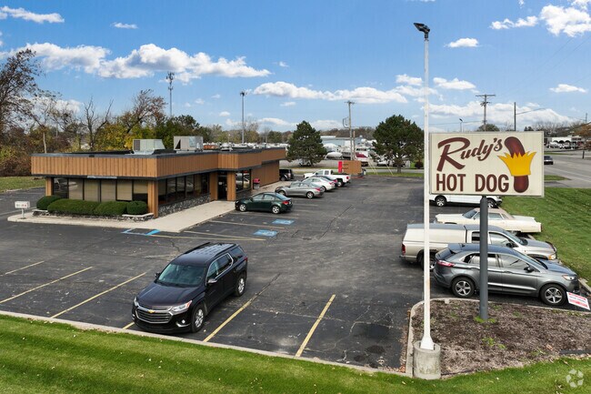 Rudy's Hot Dog in Shoreland offers a great selection of quick foods to grab on your lunch break.