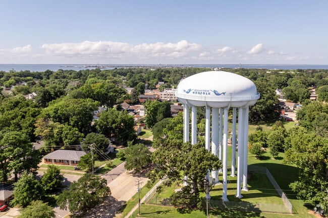 W Ocean View is a coastal region along the the Chesapeake Bay in Norfolk.