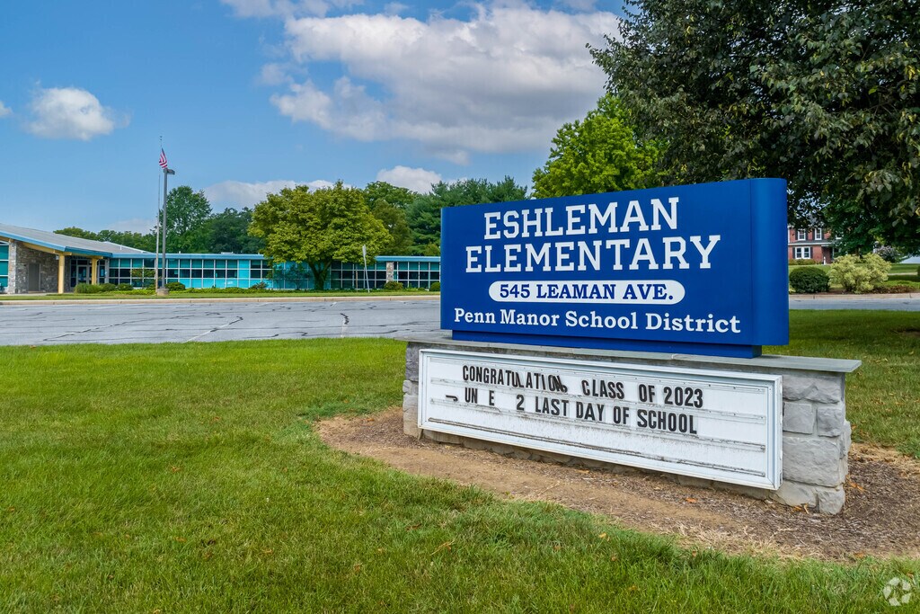 Younger students attend the Eshelman Elementary School in Millersville.
