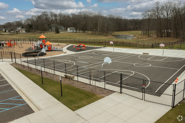 Robert L. Nickels Intermediate School, Basketball courts.