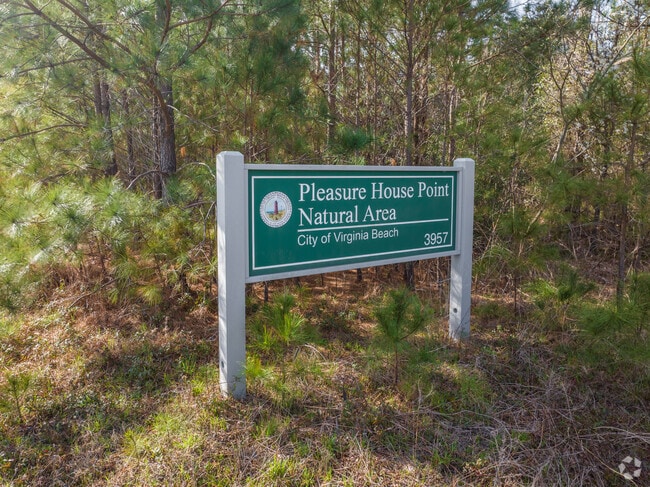 Pleasure House Point Natural Area is an undeveloped area just outside of Chic's Beach.